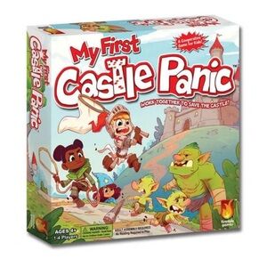 My First Castle Panic Board Game cooperative for kids